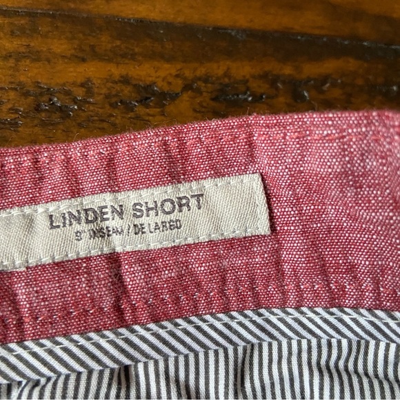 Men's Red Casual, Goodfellow & Co. Linden Shorts Size 32, 100% cotton. - Picture 4 of 7